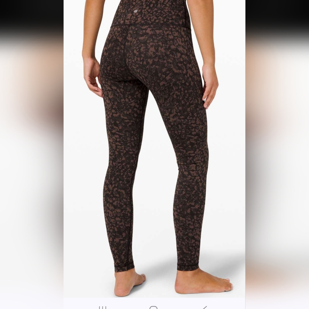 Lululemon Align, Wild Thing Camo In Earth Multi Print.